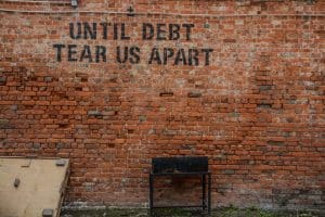 debt apart money